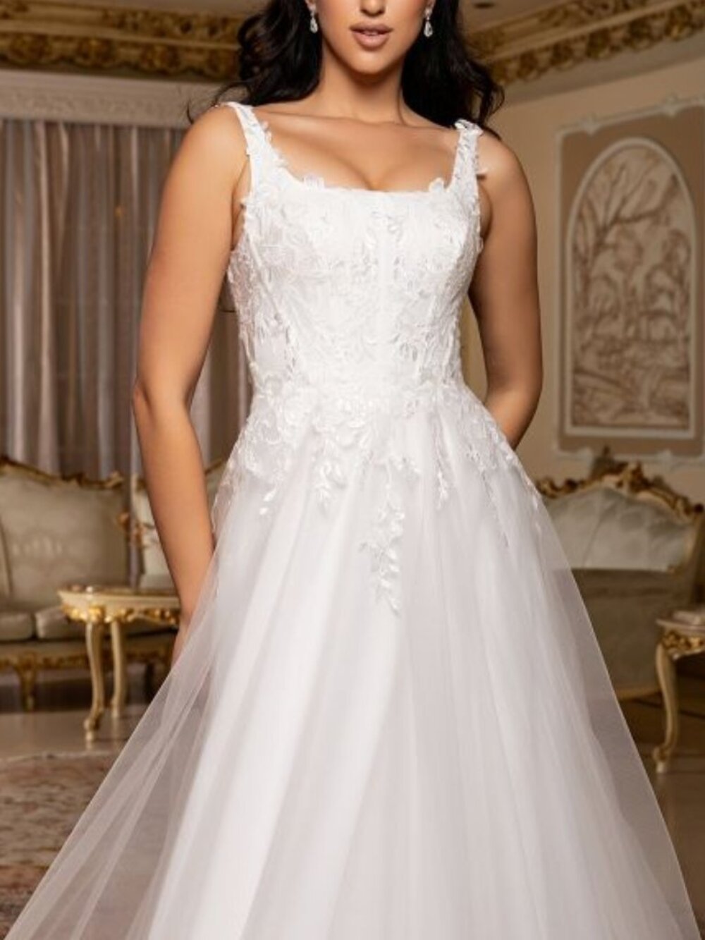 NEW LONG OFF WHITE WEDDING DRESS, CORSET DESTINATION CHURCH RECEPTION CEREMONY